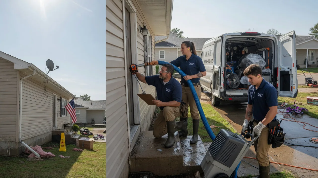 Ceiling Water Damage Restoration in Joice, IA near me