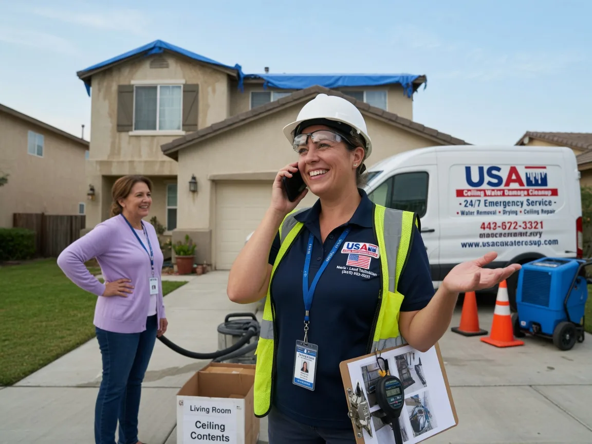 Ceiling Water Damage Restoration Joice, IA FAQs